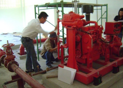 ปรับปรุงระบบดับเพลิงโรงงานชลบุรี